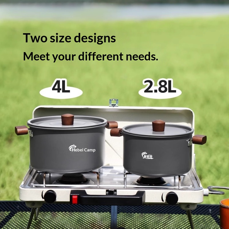 Ensemble de casseroles de camp - Camping Cooking Set Large avis et prix