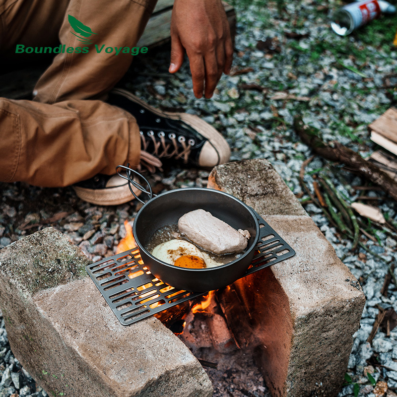 Plaque de barbecue au charbon  - Camping Cooking Hardware avis et prix