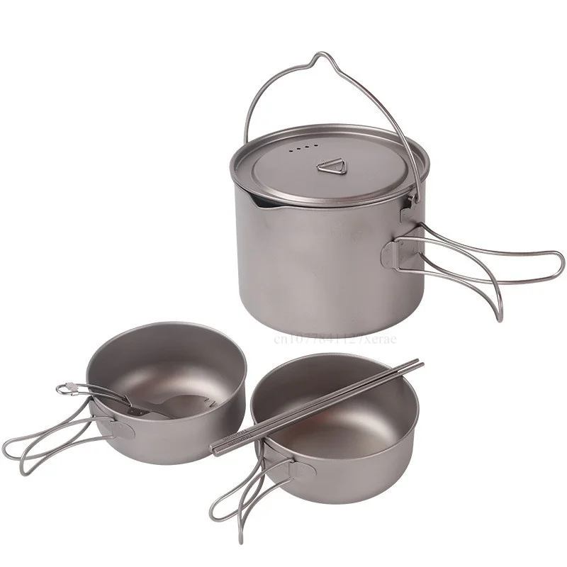 Ensemble de cuisine de camping - Camping Hanging Cooking Pot avis et prix