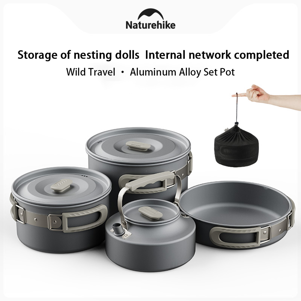 Natureifa-ensemble de casserol - Camping Hanging Cooking Pot avis et prix