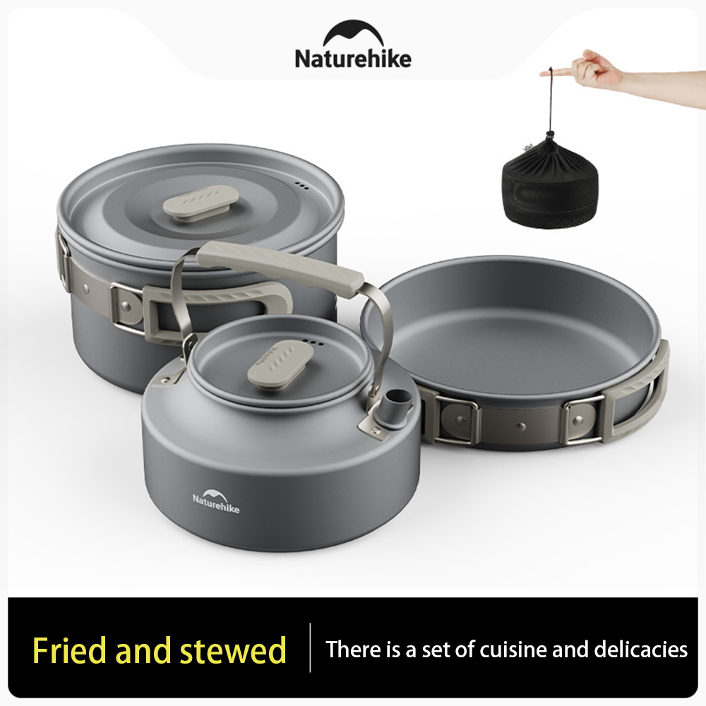 Natureifa-ensemble de casserol - Camping Hanging Cooking Pot avis et prix
